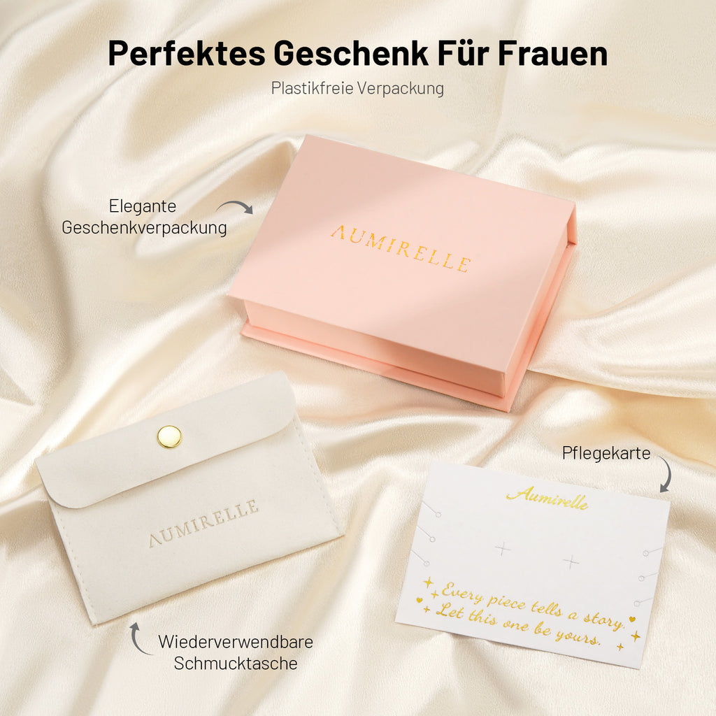 Meereszauber Halskette Damen Gold – 316L Edelstahl, wasserfest